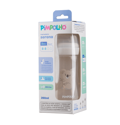 MAMADEIRA SERENA 260ML # 0301494 - PIMPOLHO