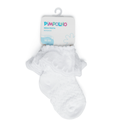 MEIA FESTA RENDADA - TAMANHO 16 AO 20 # 0301594 - PIMPOLHO