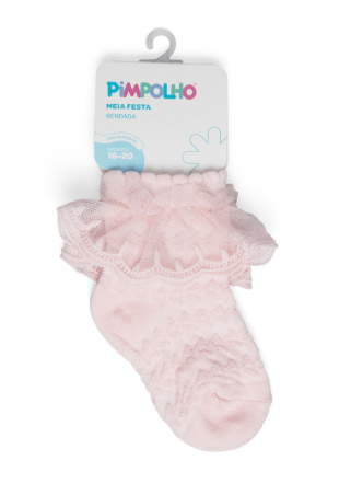 MEIA FESTA RENDADA - TAMANHO 21 AO 25 # 0301598 - PIMPOLHO