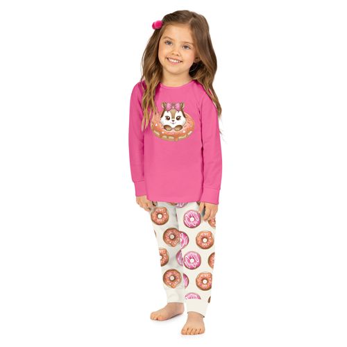 PIJAMA INFANTIL -  FEMININO - TAMANHO 2 AO 3 # 1001637 - KYLY