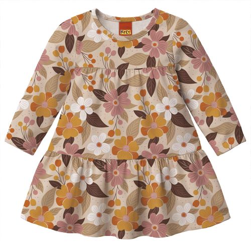 VESTIDO INFANTIL - FEMININO - TAMANHO 4 AO 8 # 1001526 - KYLY