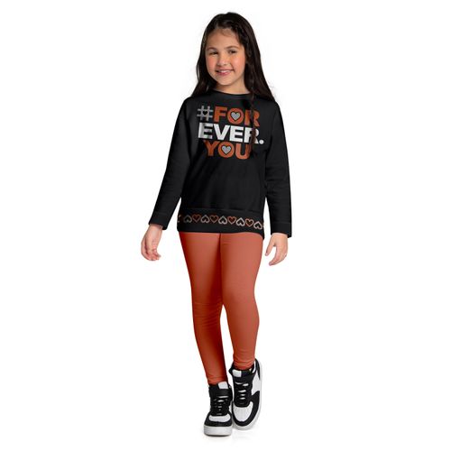 CONJUNTO INFANTIL - FEMININO - TAMANHO 4 AO 8 # 1001556 - KYLY