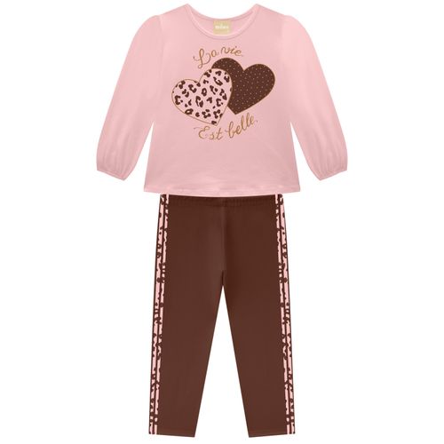 CONJUNTO FEMININO -  JUVENIL - TAMANHO 1 AO 12 # 2001484 - MILON