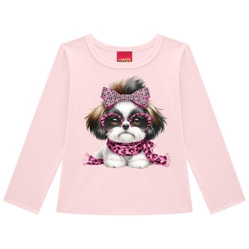 BLUSA INFANTIL -  FEMININA - TAMANHO 1 AO 8 # 1001521 - KYLY